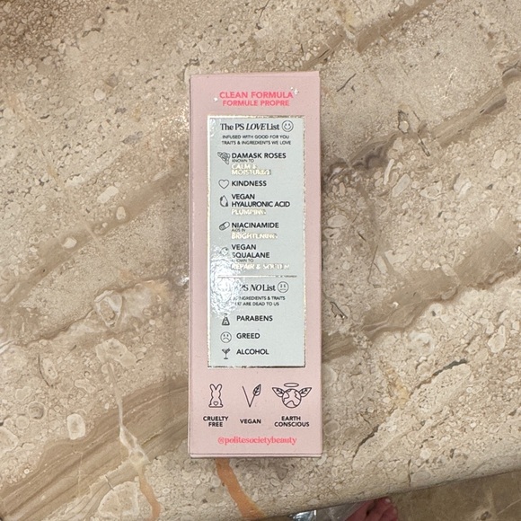 NWT Polite Society's French Rose Milk 1 fl oz - Picture 2 of 4